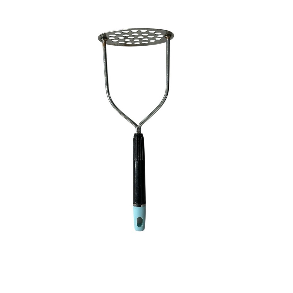 Vintage Potato‎ Masher Black & Blue Handle